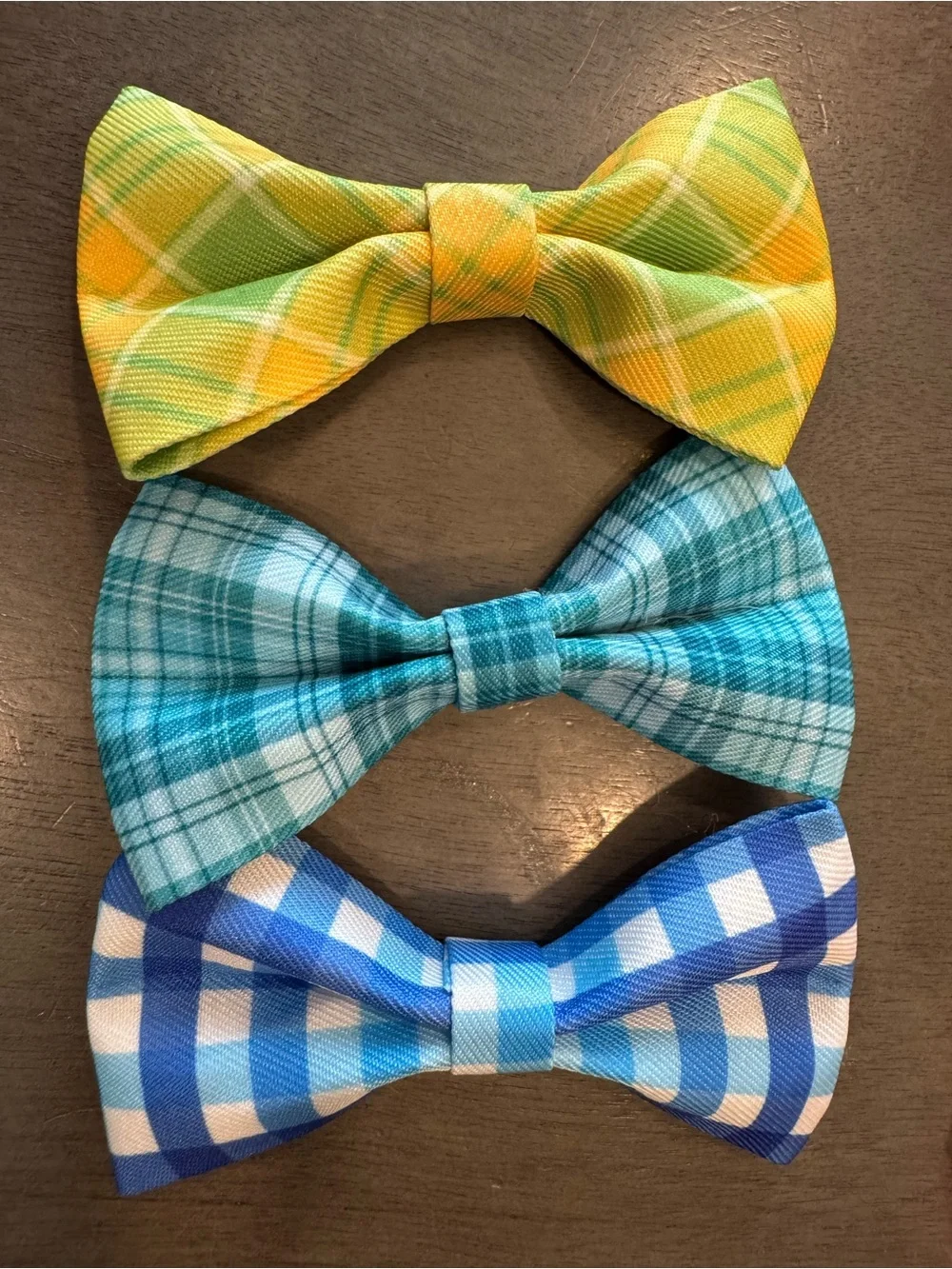 New 3 pc set of pet bow ties
